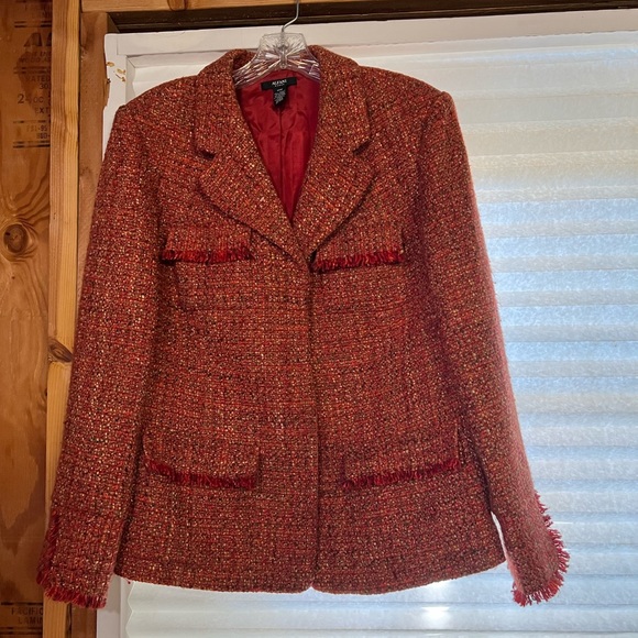 Alfani lined wool Jacket size 14 W - Picture 1 of 5